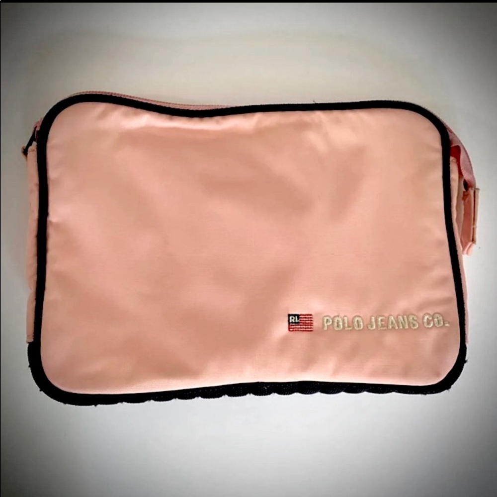 Vintage Polo MakeUp Bag Pink